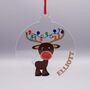 Personalised Christmas Tree Disc Bauble, Various Styles, thumbnail 10 of 10