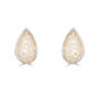 Forever Cherished Memorial Ashes Pear Stud Earrings, thumbnail 1 of 3