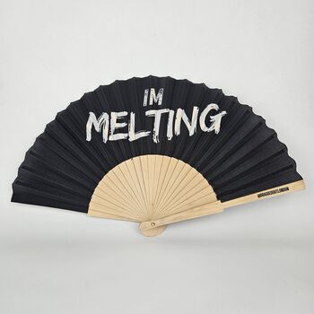 Handheld Im Melting Folding Fan, 2 of 3