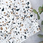 Terrazzo Gift Wrap Wrapping Paper, thumbnail 2 of 2