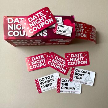 100 Date Night Coupons, 2 of 2