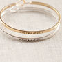 In My F*Ck Off Era Skinny Gold Or Silver Bangle, thumbnail 1 of 10