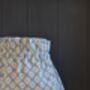 Dolly Blue Ikat Scrunchie Lampshade, thumbnail 3 of 3