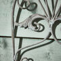 French Style Scrolled Wall Planter, thumbnail 5 of 6