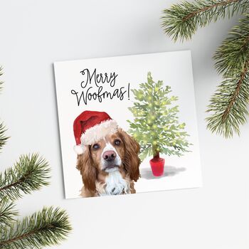 Personalised Pet 'Christmas Tree' Christmas Card, 3 of 9
