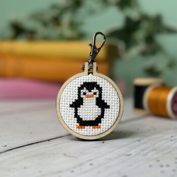 You're Brrrilliant! Mini Matchbox Cross Stitch Kit, 5 of 6