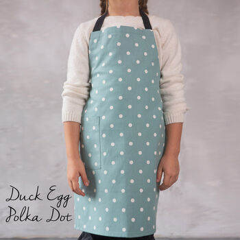 Personalized Matching Kids Aprons For Boys And Girls, 9 of 12