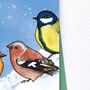 Seasons Tweetings Christmas Garden Birds Pun Card, thumbnail 4 of 5