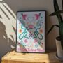 Be Kind To Your Mind Botanical Art Print, thumbnail 1 of 6