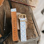 'Mosaic' Leather Smartwatch Strap; Handmade Watch Band, thumbnail 6 of 8
