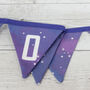 Personalised Bunting Space Galaxy Celestial Star, thumbnail 3 of 6