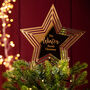 Personalised Star Christmas Tree Topper, thumbnail 3 of 6