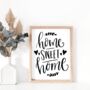 'Home Sweet Home' New Home Foil Print Gift, thumbnail 7 of 7