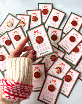 True Believer Christmas Pin Badge, 2 of 4