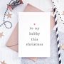 'To My Hubby Or Wifey' Christmas Card, thumbnail 1 of 7