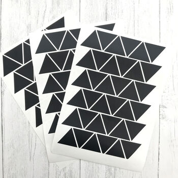 Hand Drawn Triangle Wall Stickers, 8 of 9
