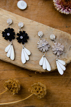 'Hannah' Seaweed Inspired Sustainable Earrings, 3 of 12