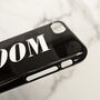 Glossy Black Groom Phone Case, thumbnail 3 of 6