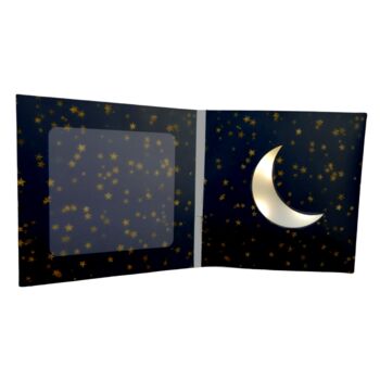 Light Up Eid Mubarak Greeting Card Starry Night, 2 of 2