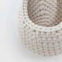 Crochet Hanging Basket For Succulents And Cacti, thumbnail 4 of 7
