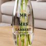 Personalised Wedding Bullet Vase For Couple, thumbnail 2 of 6