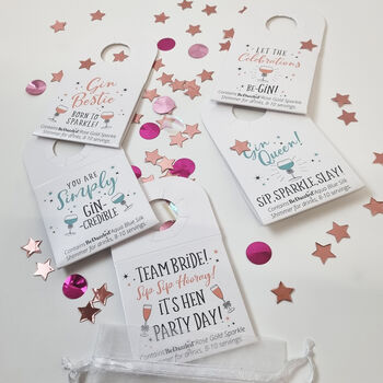 Personalised Glitter Hen Party Favours, 9 of 10