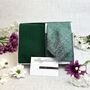 Dark Green Paisley Wedding Tie Set, thumbnail 1 of 4