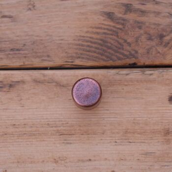Aged Copper Raised Dimple Knob, 4 of 5