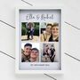 Personalised Couples Multiple Photo Glass Printed Frame, thumbnail 2 of 2