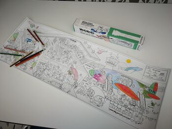 Airport Colouring Poster, 3 of 6