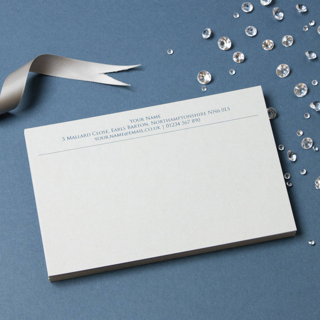 personalised luxury stationery gift set by able labels