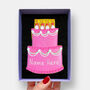 Birthday Celebration Iced Biscuits And Macarons Hamper Gift, thumbnail 5 of 8