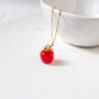 Apple Pendant Necklace, thumbnail 2 of 6