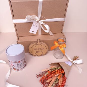 Burnt Orange Halloween Hamper, 3 of 3