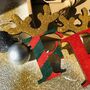Personalised Reindeer Antler Letter Tag Craft Kit, thumbnail 4 of 4