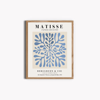 Henri Matisse Powder Blue Gallery Exhibition Print, 3 of 3