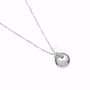 Pregnancy Necklace With Jade And Star Charm, thumbnail 3 of 8