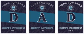 'Dad' Craft Lager Or Ipa Father's Day Gift, 9 of 12