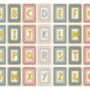 Personalised Initial Print In Neutral Colours, thumbnail 10 of 10