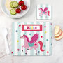 Personalised Unicorn Placemat Set, thumbnail 1 of 3