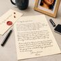 Personalised Luxury Handwritten Wedding Letter, thumbnail 10 of 11