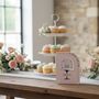Modern Arch Wedding Birthday Cupcake Flavour Sign, thumbnail 1 of 4
