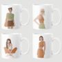 Set Of Four 90s Fashion Women Mugs, thumbnail 1 of 9