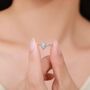 Sterling Silver Anatomical Heart Ring, thumbnail 7 of 12