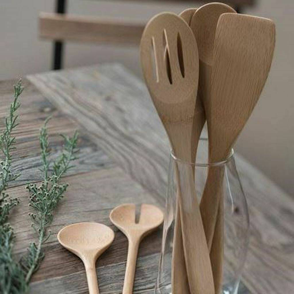 organic bamboo cooking utensils