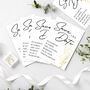 Personalised Set Of 36 Wedding Save The Date Cards, thumbnail 2 of 3