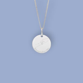 Personalised Mother And Baby Necklace In Silver, 2 of 12