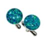 Blue Opal Cufflinks, thumbnail 1 of 5