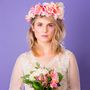 Maurelle Peony And Daisy Crown, thumbnail 1 of 8