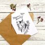 Oh, Mr Darcy! Jane Austen Literary Cat Greetings Card, thumbnail 1 of 3